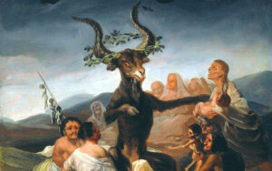 Agnello e capro, Goya