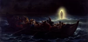 Gesù storico, Gesù cammina sull'acqua