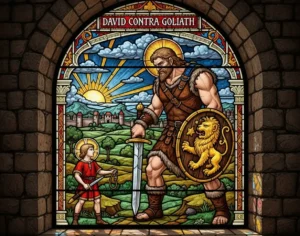 Giganti del Nuovo Mondo, Davide e Golia