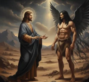 Lucifero, tentazioni del deserto di Gesù