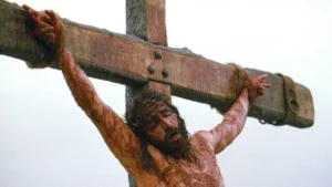 Lucifero, Gesù crocifisso