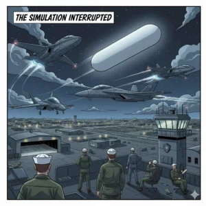 UFO denomi, simulazione militare