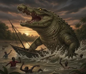 Animal posseduti, Gustave il coccodrilo