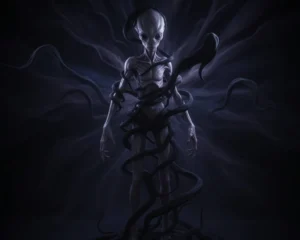 E se non fossero alieni?, demone grigio