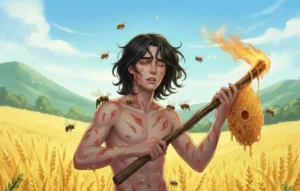 Dio è un predatore?, statua antica