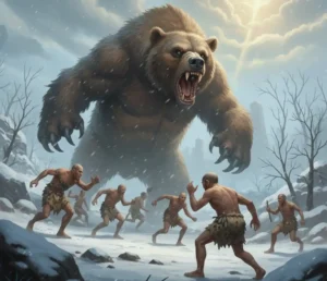 Mostri del passato, Orso gigante