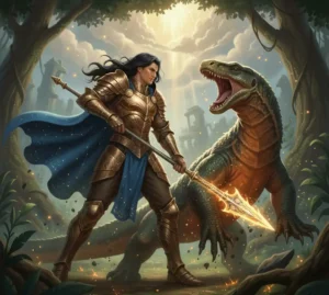 Mostri del passato, figlio di Dio VS. Megalania