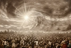 Spiegare la religione con l'ufologia, Miracolo del Sole