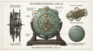 meccanismo di Anticitera, schema